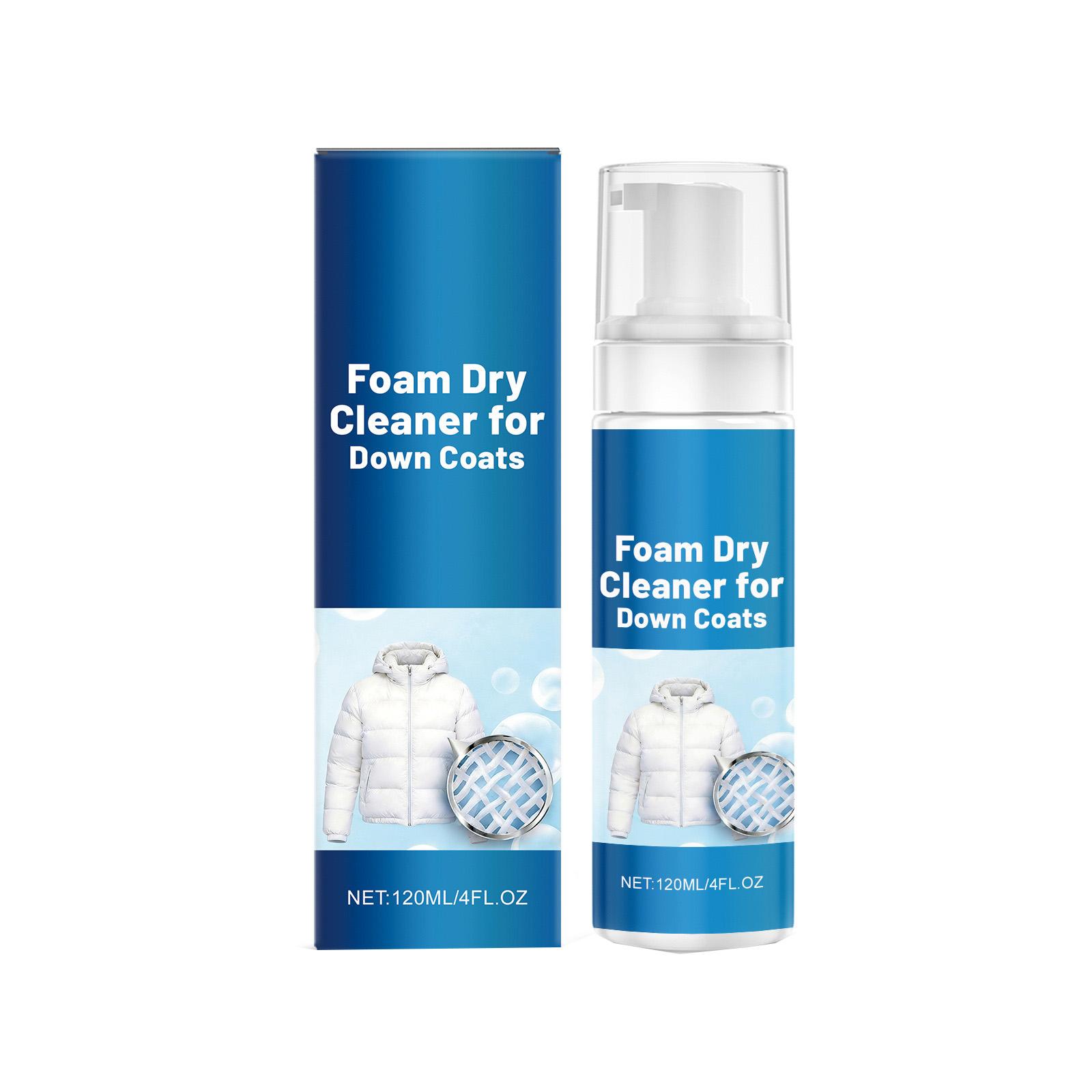 Down Jacket Foam Dry Cleaner Gently Cleans And Easily Stains And Dirt 120ml
Down Jacket Foam Dry Cleaner Gently Cleans And Easily Stains And Dirt 120ml