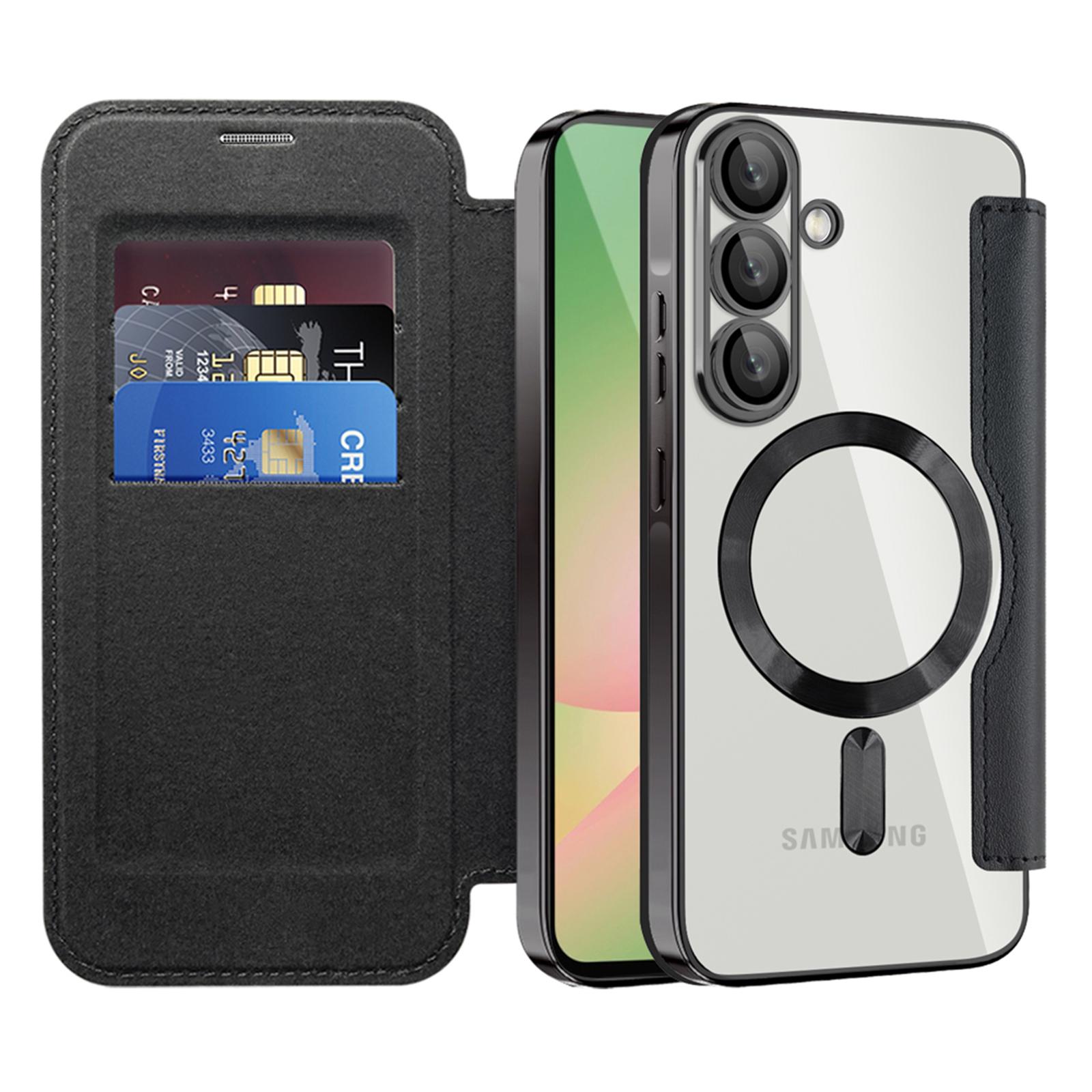 For Samsung Galaxy A56 5G Case Compatible with MagSafe Rhombus PU Leather Phone Cover Black
For Samsung Galaxy A56 5G Case Compatible with MagSafe Rhombus PU Leather Phone Cover Black