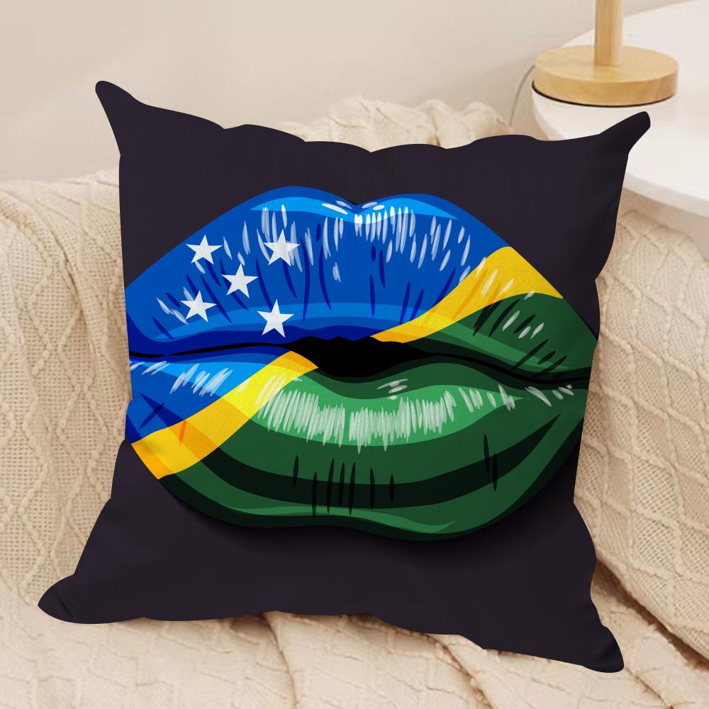 BBrazil Flag Cushion Cover Short plush Doublesided Print Square Throw Pillow Covers Sofa Home Cushion Decor 30x30cm
BBrazil Flag Cushion Cover Short plush Doublesided Print Square Throw Pillow Covers Sofa Home Cushion Decor 30x30cm