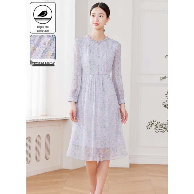 JESSIE Elegant Ruffle Floral Chiffon Dress XL
JESSIE Elegant Ruffle Floral Chiffon Dress XL