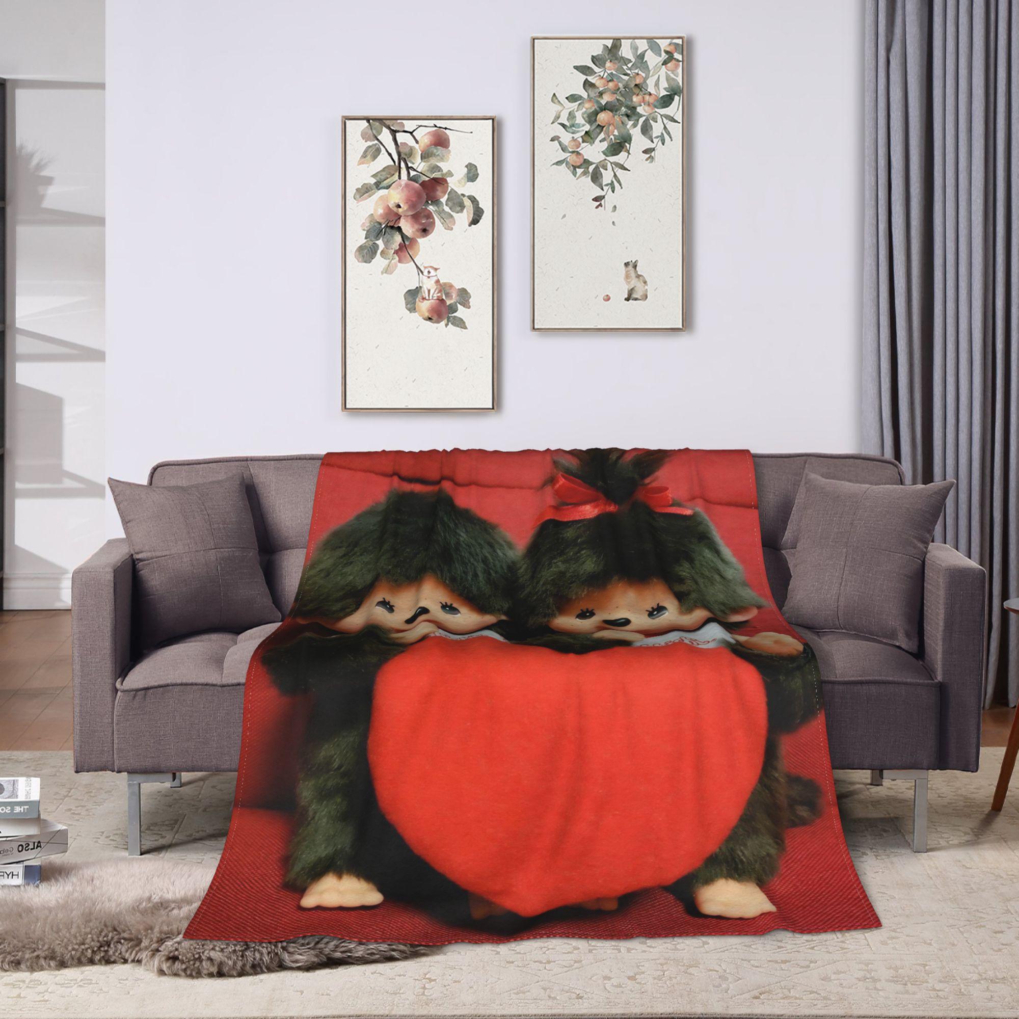 Cute Monchhichis Blanket Coral Fleece Plush Autumn/Winter Breathable Ultra-Soft Throw Blanket for Bedding Travel Bedspreads 40x50in
Cute Monchhichis Blanket Coral Fleece Plush Autumn/Winter Breathable Ultra-Soft Throw Blanket for Bedding Travel Bedspreads 40x50in