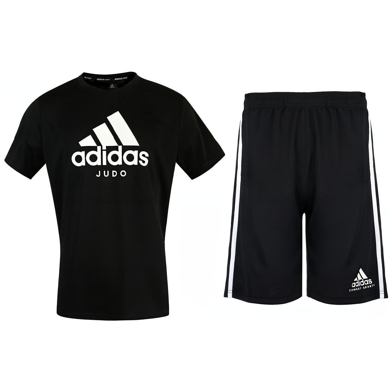 Футболка с коротким рукавом и принтом логотипа Adidas Letter, шорты для бега Five-Point, повседневный спортивный комплект для мужчин, черный ADICTJ-BW-1+S21ATMSH2-BW S
Футболка с коротким рукавом и принтом логотипа Adidas Letter, шорты для бега Five-Point, повседневный спортивный комплект для мужчин, черный ADICTJ-BW-1+S21ATMSH2-BW S