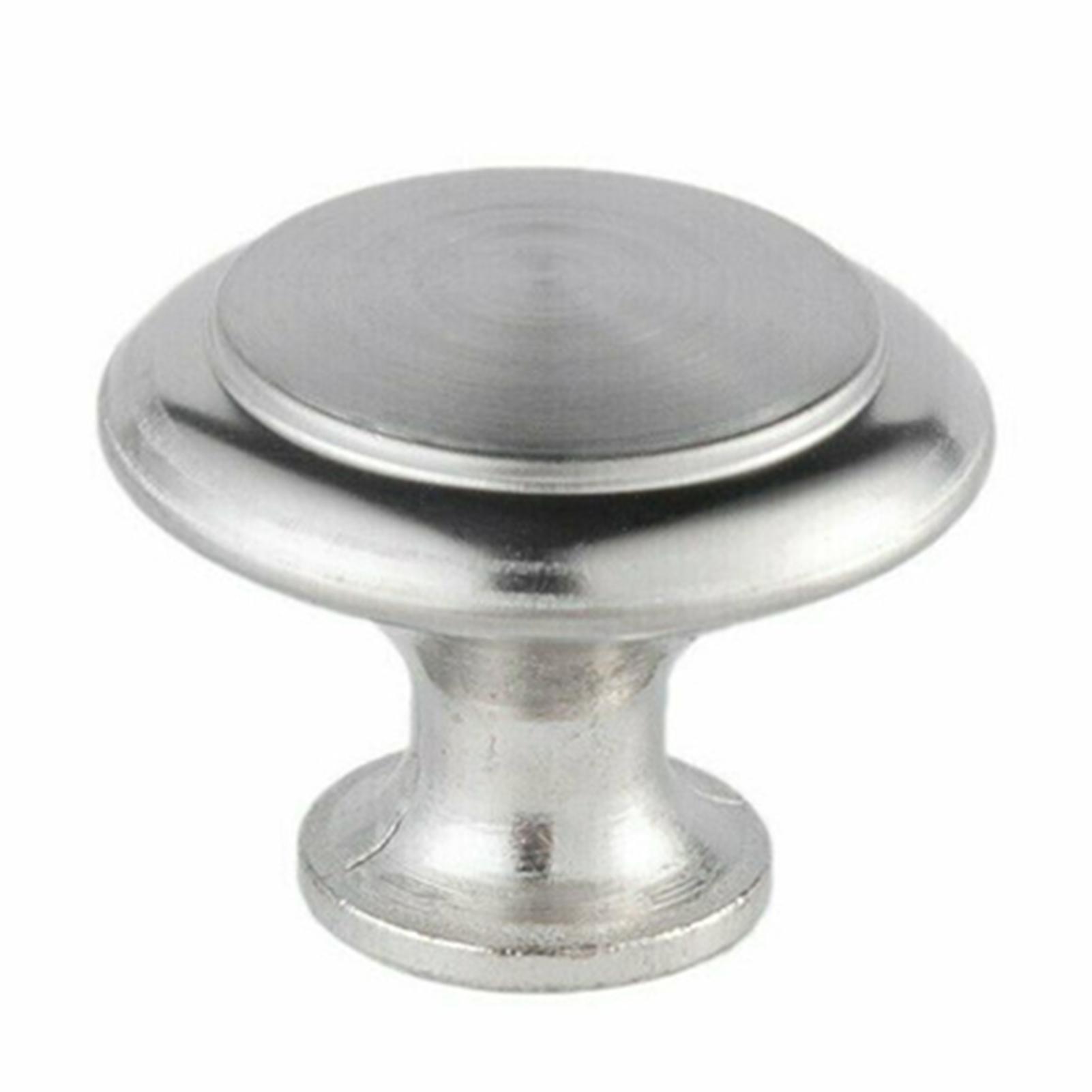 40Pcs Stainless Steel Knobs Single Hole Silver Round with Fitting Screws Pulling Handle for Furniture Door Cabinet
40Pcs Stainless Steel Knobs Single Hole Silver Round with Fitting Screws Pulling Handle for Furniture Door Cabinet