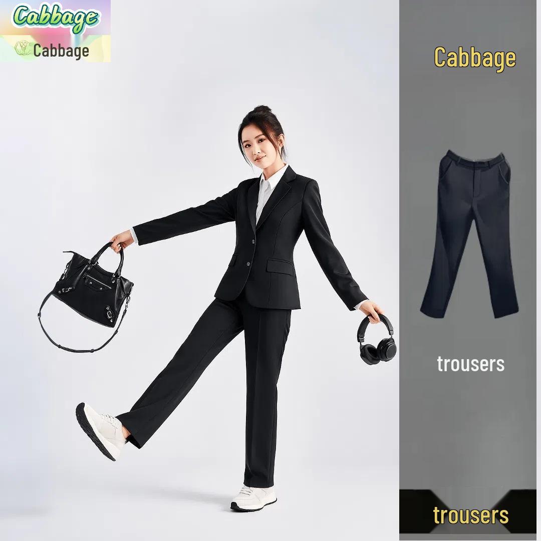 Весенне-осенний приталенный профессиональный костюмный набор для собеседований в колледже и официальной одежды L
Весенне-осенний приталенный профессиональный костюмный набор для собеседований в колледже и официальной одежды L