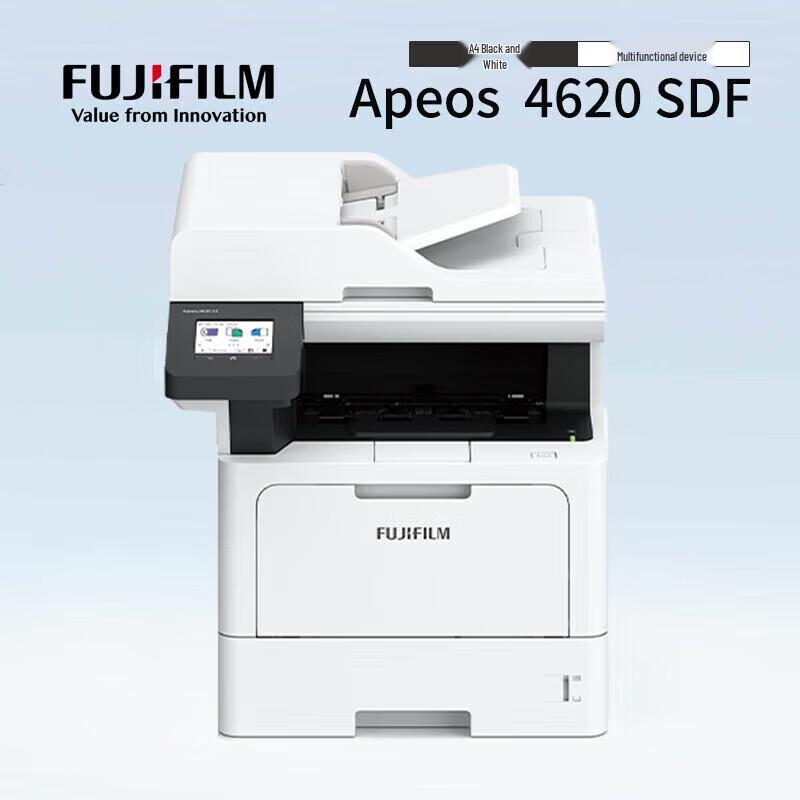FujiFilm Apeos 4620 SDF A4 Black and White Laser All-in-One Printer CN plug (adapter included)
FujiFilm Apeos 4620 SDF A4 Black and White Laser All-in-One Printer CN plug (adapter included)
