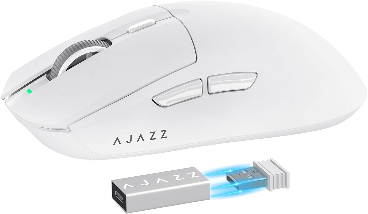 x AJAZZ AJ139pro 4K Ігрова миша Висока швидкість опитування 700 мАг Перезаряджається PAW3395xNordic52840 26000 точок на дюйм 65 г Легкий дизайн Легко носити для DIY білий
x AJAZZ AJ139pro 4K Ігрова миша Висока швидкість опитування 700 мАг Перезаряджається PAW3395xNordic52840 26000 точок на дюйм 65 г Легкий дизайн Легко носити для DIY білий