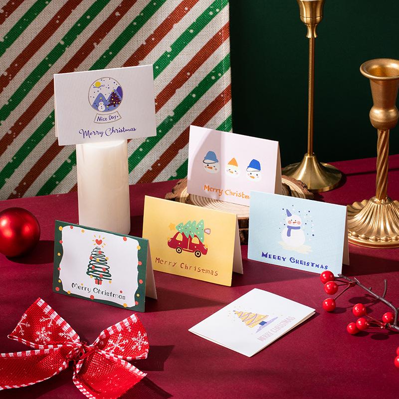 6pcs Merry Christmas Mini Greeting Cards Kids New year Gift Cards Natal Navidad 2025 Xmas Christmas Party Decorations Postcard
6pcs Merry Christmas Mini Greeting Cards Kids New year Gift Cards Natal Navidad 2025 Xmas Christmas Party Decorations Postcard