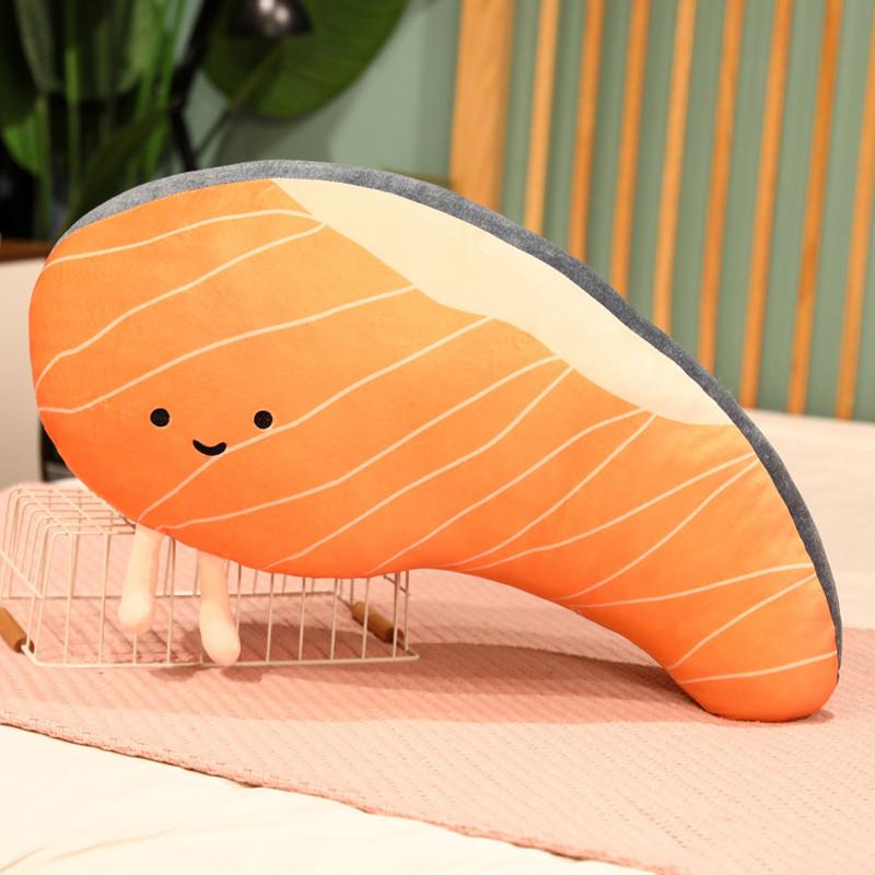 Cushion Salmon Plush Bedroom Decor Sashimi Stuffed Toy Kid Doll Birthday Gift 50cm
Cushion Salmon Plush Bedroom Decor Sashimi Stuffed Toy Kid Doll Birthday Gift 50cm