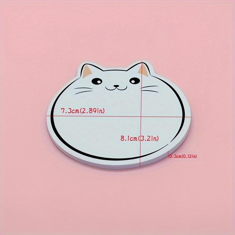 Cartoon Kitty Sticky Notes, Round Office Supplies, Cute Cat Design, Journaling, Reminder, Memo, Desk Stationery
Cartoon Kitty Sticky Notes, Round Office Supplies, Cute Cat Design, Journaling, Reminder, Memo, Desk Stationery