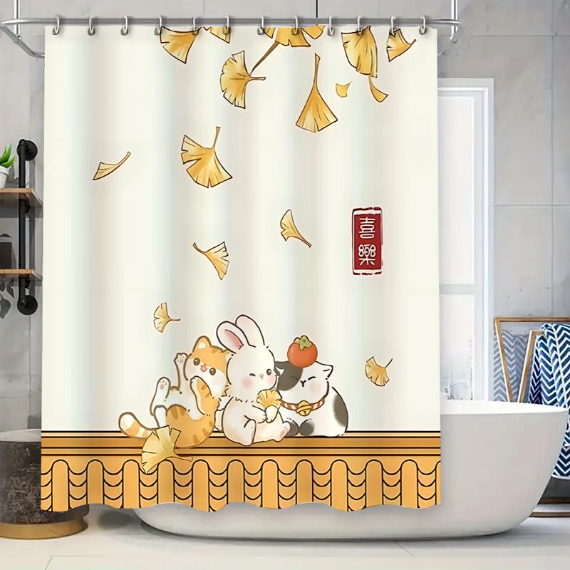 Delightful Autumn Theme Bath Curtain With Cute Animal Design – Perfect Home Decor For Your Bathroom Easy To Clean And Maintain W60H190(CM)-1 Pcs
Delightful Autumn Theme Bath Curtain With Cute Animal Design – Perfect Home Decor For Your Bathroom Easy To Clean And Maintain W60H190(CM)-1 Pcs