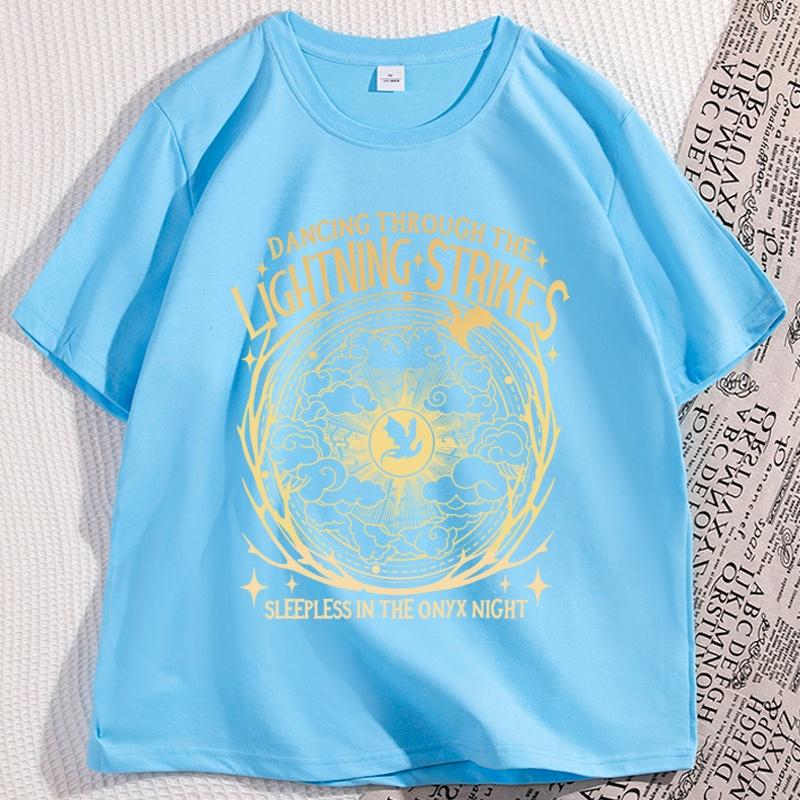 Onyx Storm Dancing Through The Lightning Strikes Comfort Colors Shirt Fourth Wing Inspired Shirt Dragon Lover Tshirt 4XL
Onyx Storm Dancing Through The Lightning Strikes Comfort Colors Shirt Fourth Wing Inspired Shirt Dragon Lover Tshirt 4XL