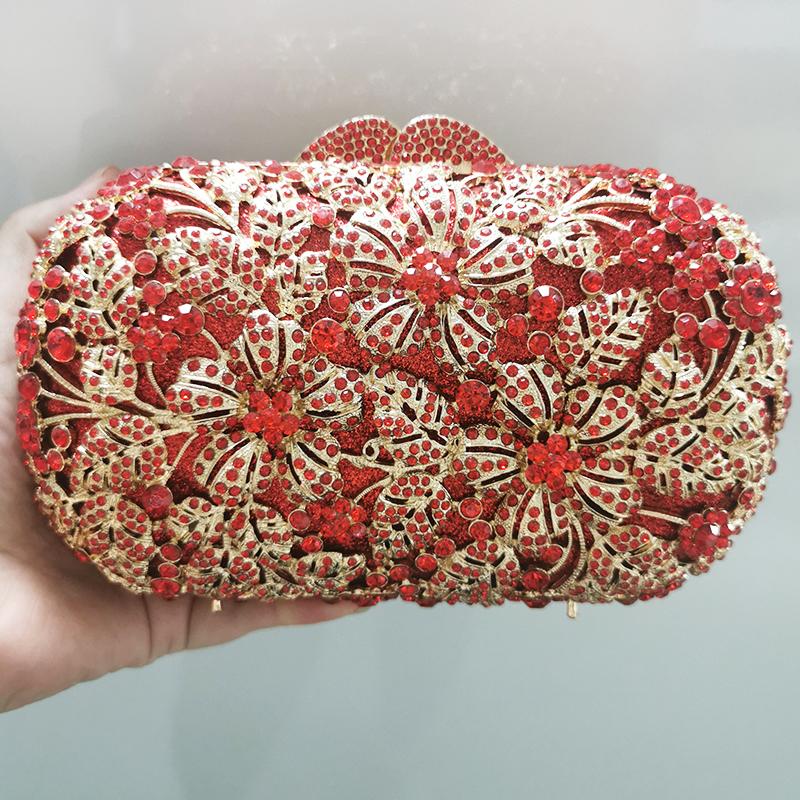 Evening Bags Silver Metal Floral Blue Rhinestone Clutch Women Diamond Crystal Handbags WHTUOHENG Formal Party Lady Clutches 18cmX12cmX6cm
Evening Bags Silver Metal Floral Blue Rhinestone Clutch Women Diamond Crystal Handbags WHTUOHENG Formal Party Lady Clutches 18cmX12cmX6cm