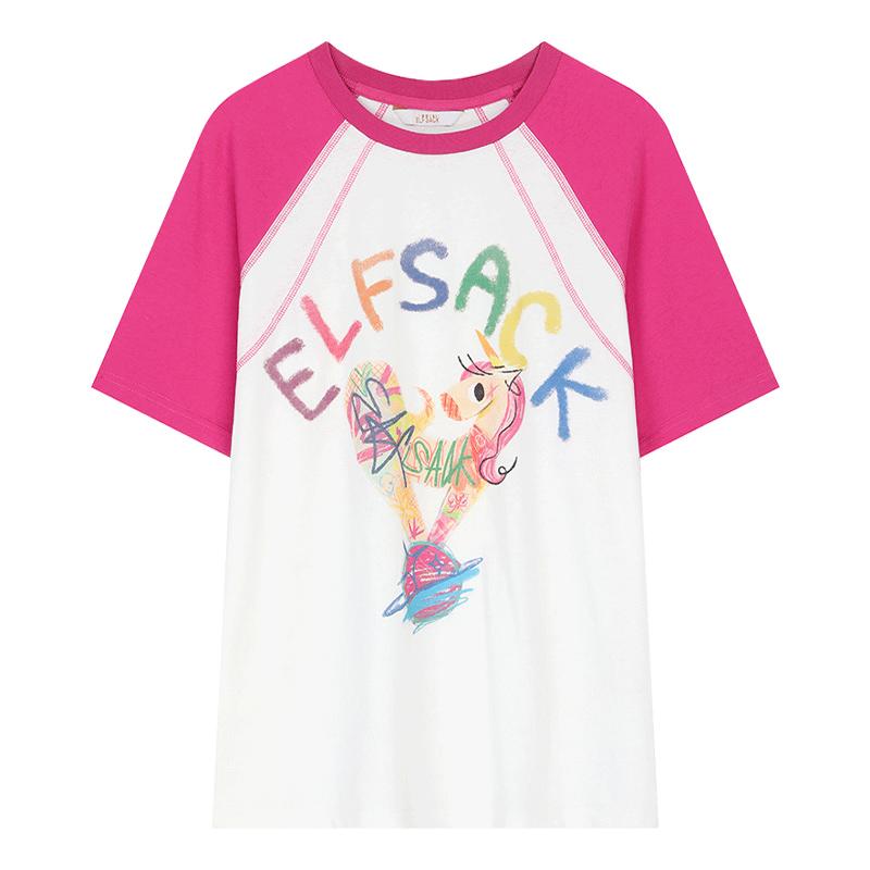Women s loose-fitting colorful graffiti short-sleeved T-shirt, sweet and casual summer street style top XXS
Women s loose-fitting colorful graffiti short-sleeved T-shirt, sweet and casual summer street style top XXS
