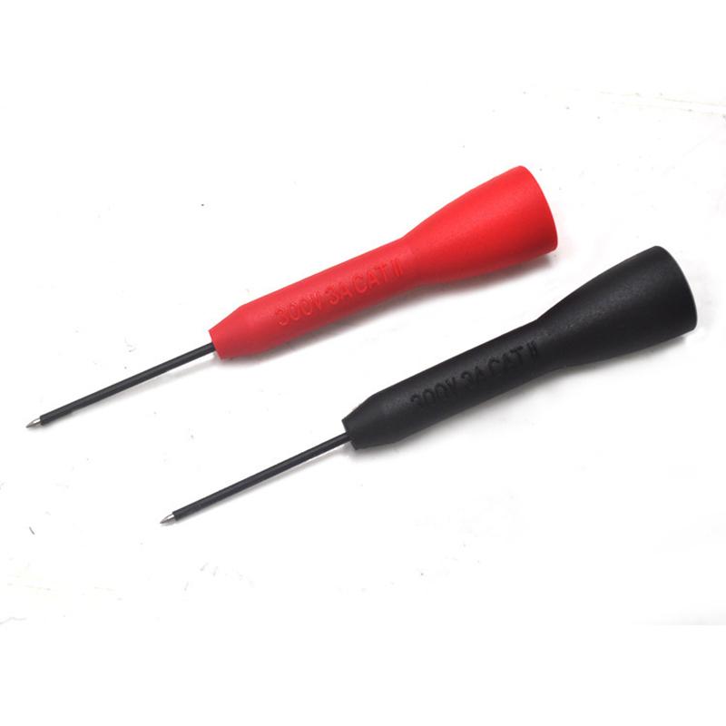 Insulation Piercing Needle Pin Non Destructive Multimeter Test Probe 10A 600V for 2/4mm Test Lead Multimeter Test Probe червоний колір чорний
Insulation Piercing Needle Pin Non Destructive Multimeter Test Probe 10A 600V for 2/4mm Test Lead Multimeter Test Probe червоний колір чорний