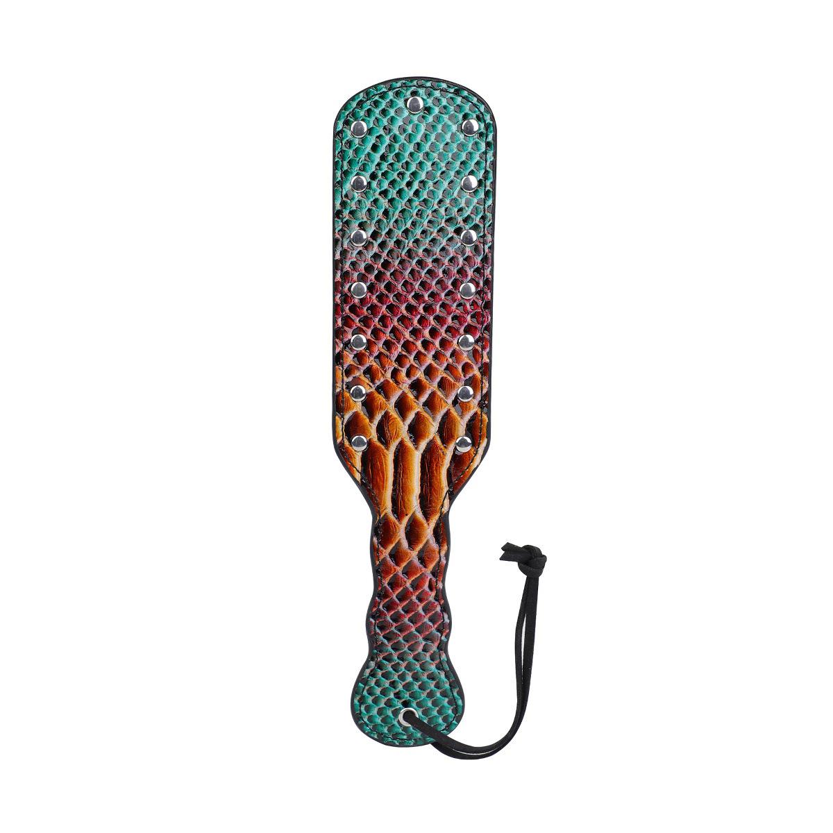 Crocodile Pattern Snake Skin Hand Clap Spanking Tool Ring Prop жовтий/зелений
Crocodile Pattern Snake Skin Hand Clap Spanking Tool Ring Prop жовтий/зелений