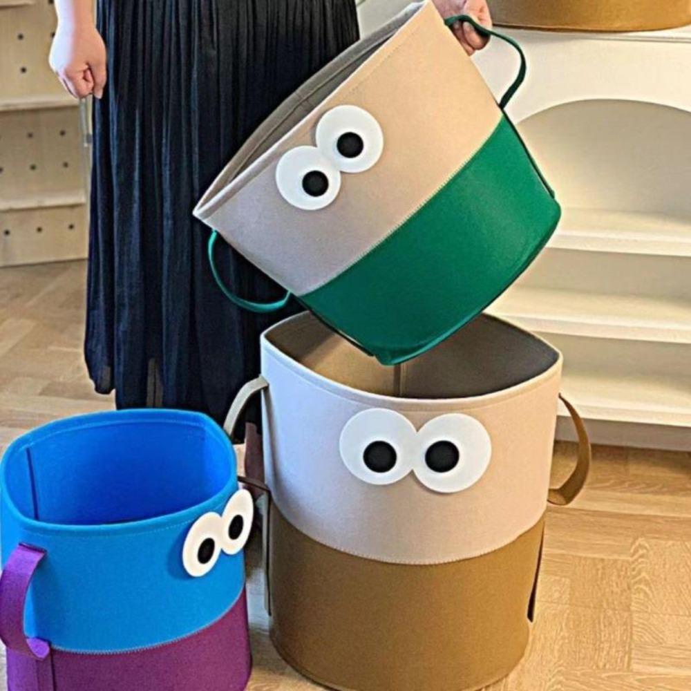 Cute Toy Storage Basket Foldable Sundry Storage Box Big-eyed Dirty Clothes Basket Camping
Cute Toy Storage Basket Foldable Sundry Storage Box Big-eyed Dirty Clothes Basket Camping