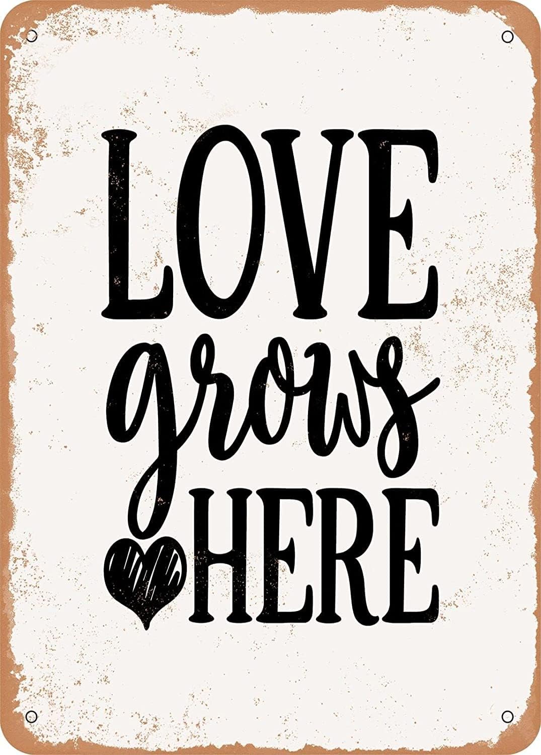 Love Grows Here Funny Retro Metal Tin Sign Vintage Aluminum Sign for Home Garden Coffee Wall Decor wjeA 20x30cm(7.8x11.8inch)
Love Grows Here Funny Retro Metal Tin Sign Vintage Aluminum Sign for Home Garden Coffee Wall Decor wjeA 20x30cm(7.8x11.8inch)