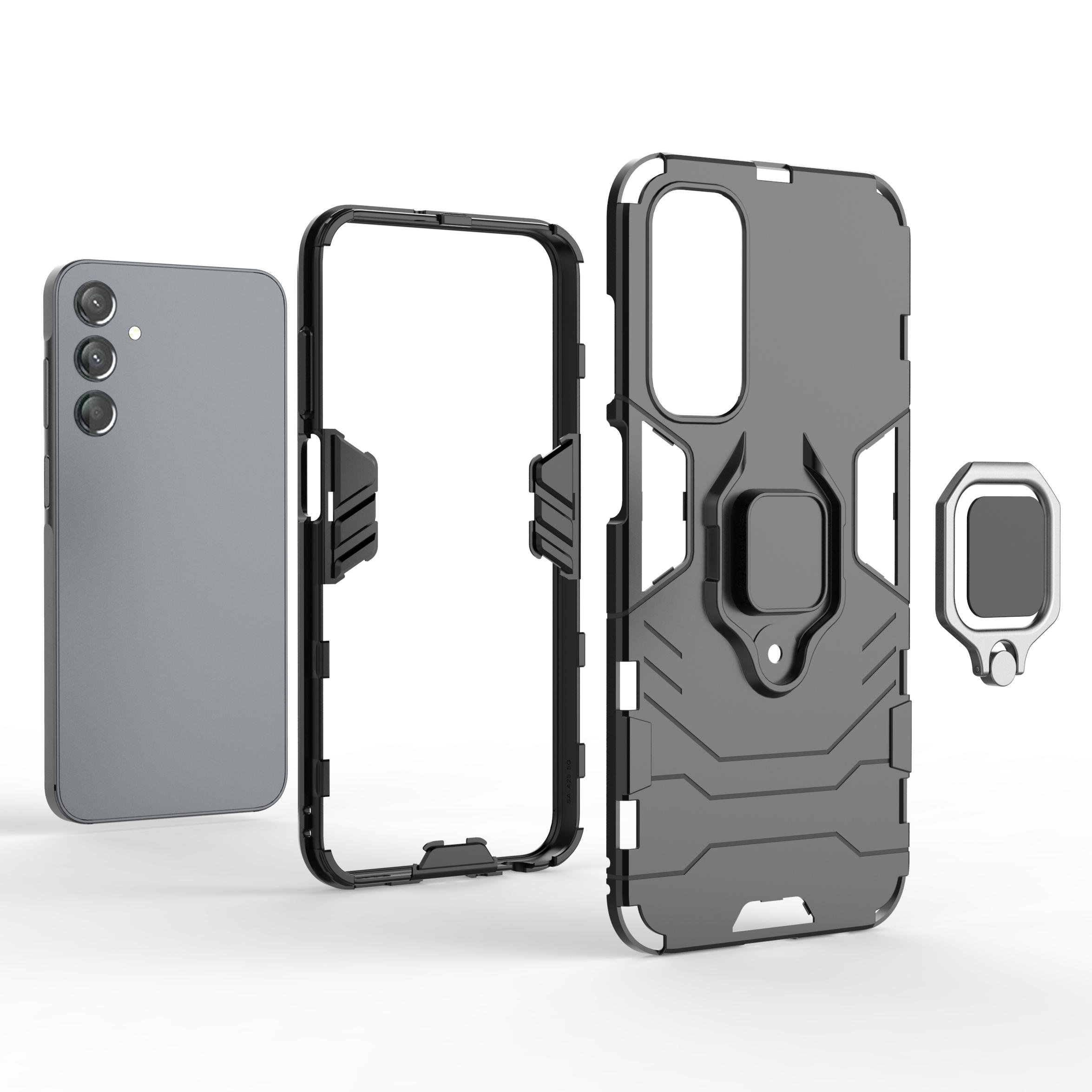 For Samsung Galaxy A25 5G (Global) (161.0 x 76.5 x 8.3mm) TPU+PC Rugged Phone Case Finger Grip Holder Kickstand Cover Blue
For Samsung Galaxy A25 5G (Global) (161.0 x 76.5 x 8.3mm) TPU+PC Rugged Phone Case Finger Grip Holder Kickstand Cover Blue