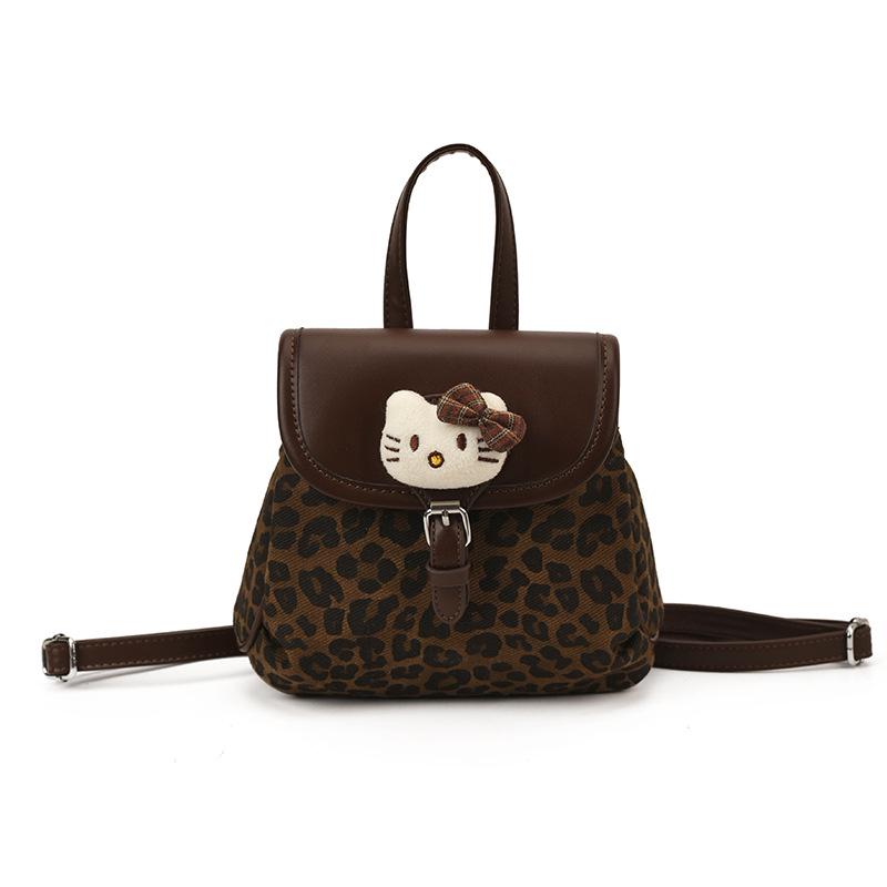 Корейский рюкзак с леопардовым принтом, матовый, большой вместимости - Модная женская сумка-ведро и на плечо 2025 года с дизайном котенка KT кофейный
Корейский рюкзак с леопардовым принтом, матовый, большой вместимости - Модная женская сумка-ведро и на плечо 2025 года с дизайном котенка KT кофейный
