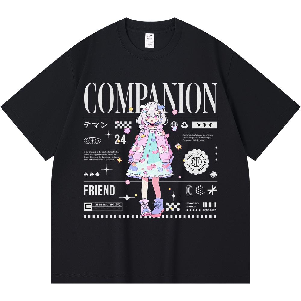 230GSM 100% Cotton T-Shirt Companion Print Tees Funny Harajuku Style Combed Cotton Tshirt XS абрикосовый
230GSM 100% Cotton T-Shirt Companion Print Tees Funny Harajuku Style Combed Cotton Tshirt XS абрикосовый