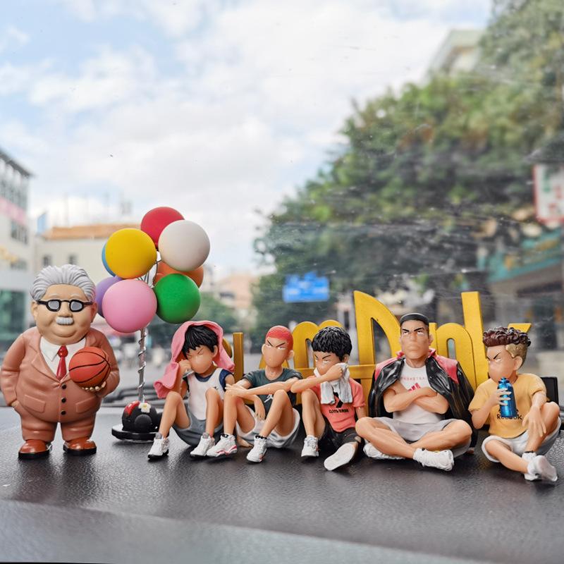 Украшение интерьера автомобиля мультфильм аниме SLAM DUNK Hanamichi Sakuragi набор фигурки фигурки орнамент автоаксессуары
Украшение интерьера автомобиля мультфильм аниме SLAM DUNK Hanamichi Sakuragi набор фигурки фигурки орнамент автоаксессуары