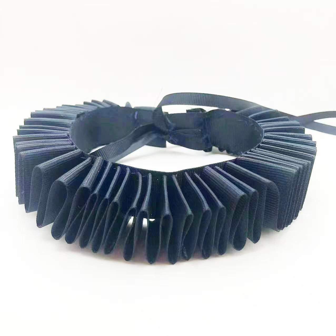 Unisex European Renaissance Ruff Collar for Theatrical and Court Costume чорний
Unisex European Renaissance Ruff Collar for Theatrical and Court Costume чорний