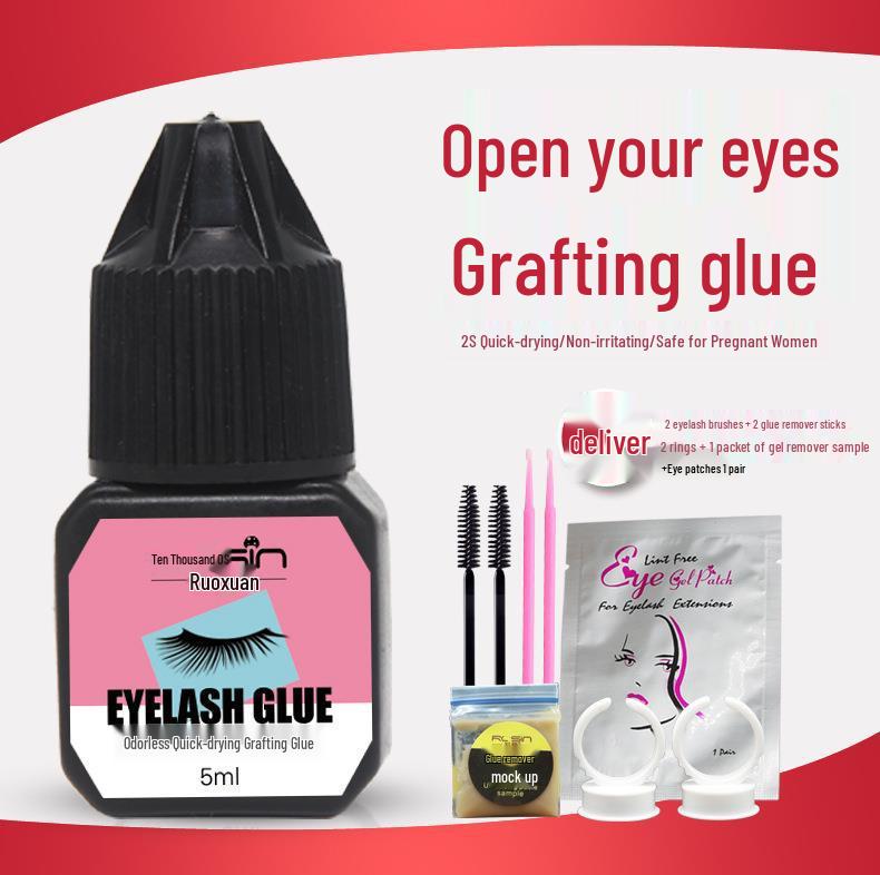 Odorless Non-Irritating Strong Eyelash Extension Glue for Individual Open-Eye Application
Odorless Non-Irritating Strong Eyelash Extension Glue for Individual Open-Eye Application