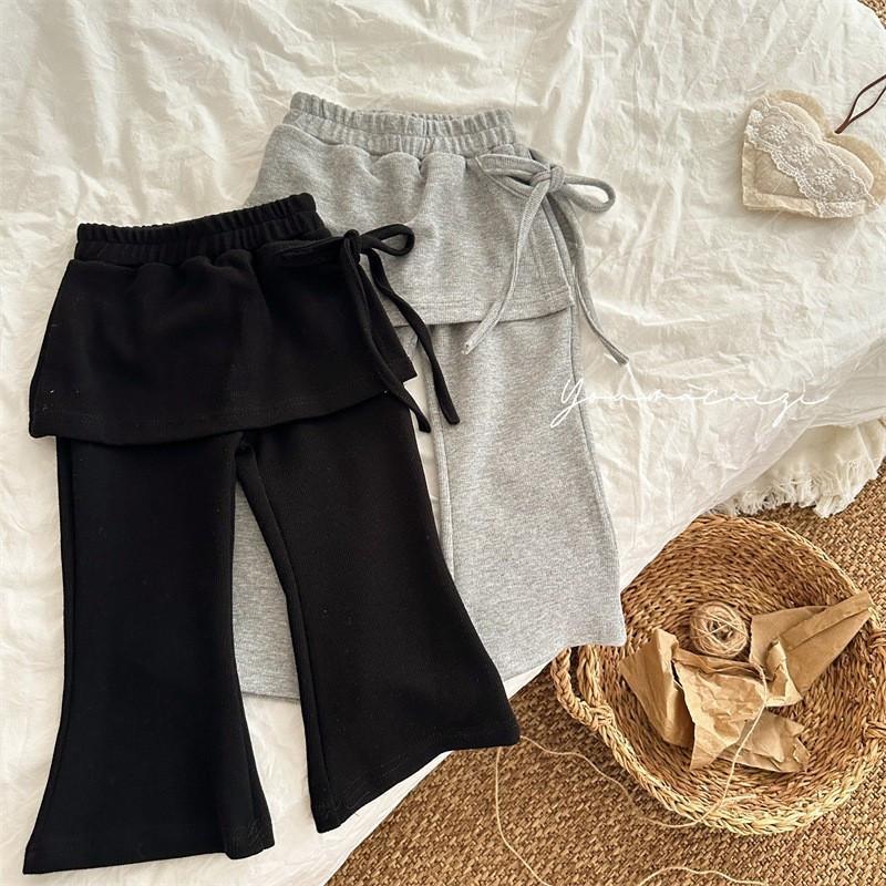 2025 Korean Style Girls Baby Flared Elastic Pants with Skirt - Spring/Autumn Casual. 90 cm чорний
2025 Korean Style Girls Baby Flared Elastic Pants with Skirt - Spring/Autumn Casual. 90 cm чорний
