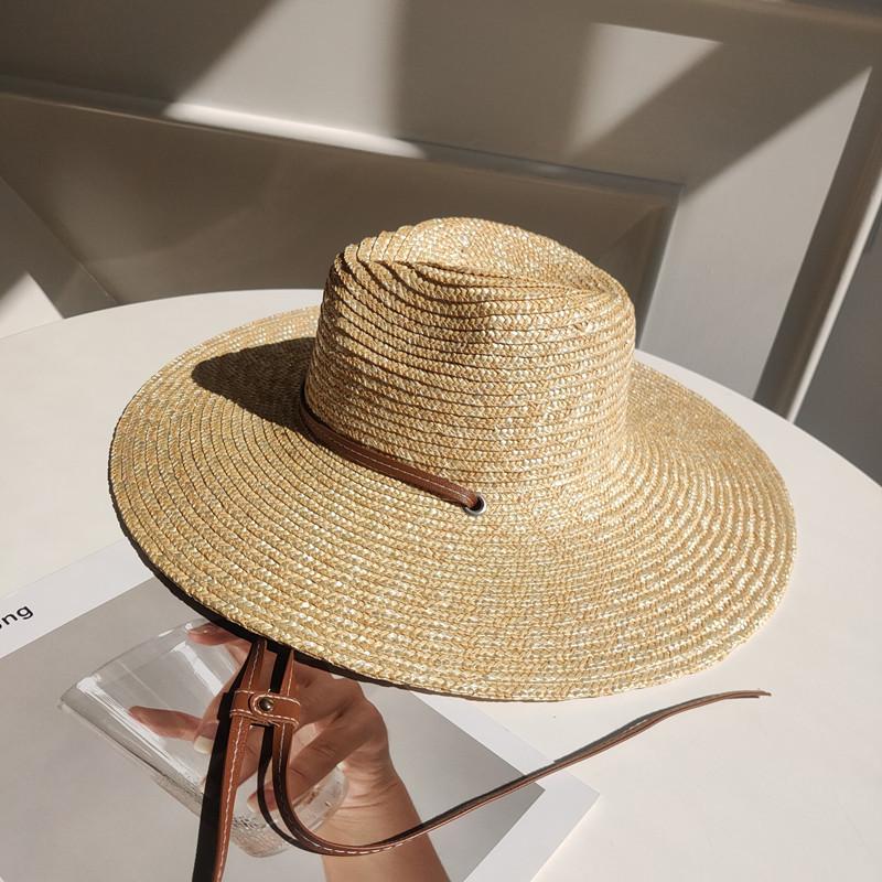 New 2024 Belt Strap Straw Sun Hat For Women Fashion Vacation Beach UV Hats Summer Wide Brim Travel Panama Hats Outdoor sale
New 2024 Belt Strap Straw Sun Hat For Women Fashion Vacation Beach UV Hats Summer Wide Brim Travel Panama Hats Outdoor sale