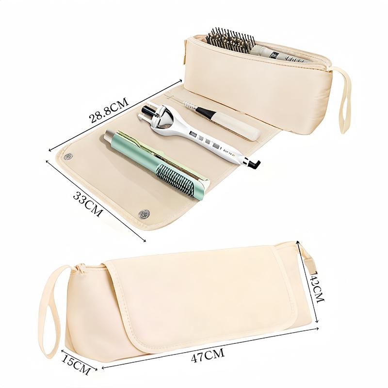 2-in-1 Hair Tools Travel Bag For Flat Irons, Straighteners, Curling Iron, And Haircare Accessories, With Interior Pockets бежевий
2-in-1 Hair Tools Travel Bag For Flat Irons, Straighteners, Curling Iron, And Haircare Accessories, With Interior Pockets бежевий