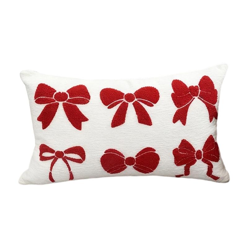 Throw Pillow Case with Tufted Embroidered Bows Design Decorative Cushion Cover for Elegant Living Room Bedroom Decors 30x50CM бордовый
Throw Pillow Case with Tufted Embroidered Bows Design Decorative Cushion Cover for Elegant Living Room Bedroom Decors 30x50CM бордовый
