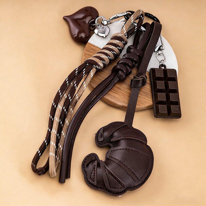 Yogodlns Handmade Nylon Woven Rope Bag Pendant Cute Bread Fashion Backpack Handbag Hanging Bags Accessories one size кавовий
Yogodlns Handmade Nylon Woven Rope Bag Pendant Cute Bread Fashion Backpack Handbag Hanging Bags Accessories one size кавовий