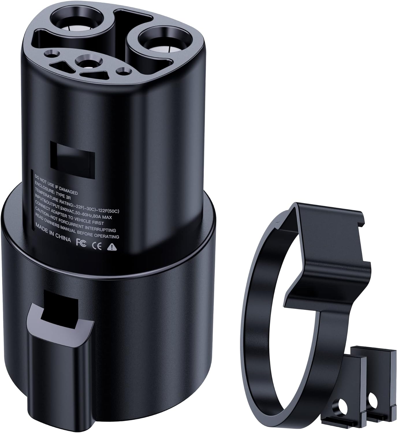 Зарядный адаптер J1772 для Tesla Model 3 YSX, 80A/240 В переменного тока, оптимальная посадка, простая настройка (J1772 в Теслу) Type1 to Tesla чёрный
Зарядный адаптер J1772 для Tesla Model 3 YSX, 80A/240 В переменного тока, оптимальная посадка, простая настройка (J1772 в Теслу) Type1 to Tesla чёрный