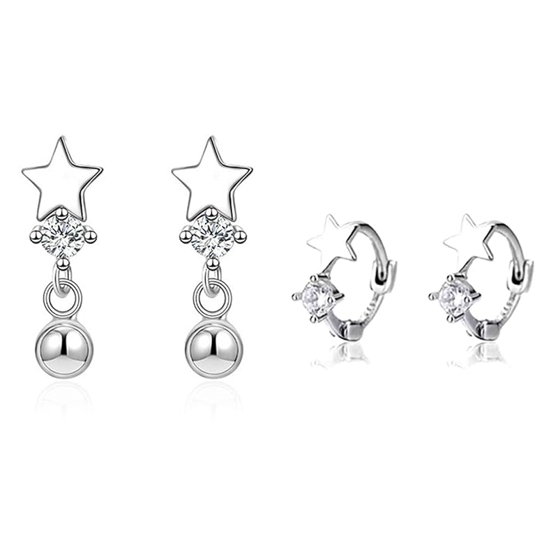 earrings ladies 925 silver star earrings Leave it on small and cute Compatible with metal allergies earrings birthday mother s day anniversary
earrings ladies 925 silver star earrings Leave it on small and cute Compatible with metal allergies earrings birthday mother s day anniversary