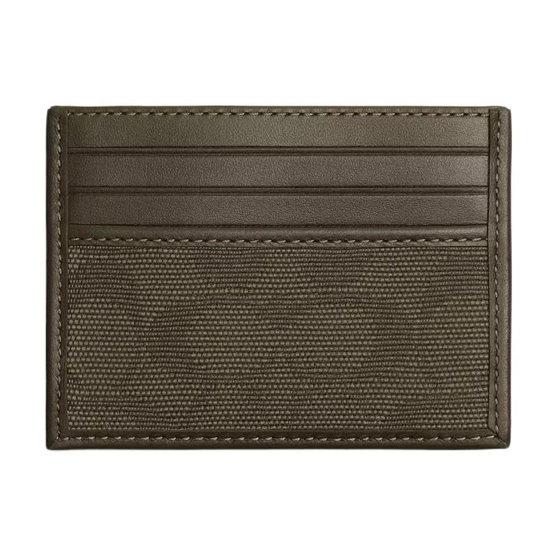 COACH Card Case 11 Logo print pattern Canvas jacquard and calfskin card holder Unisex and couple model Army green зелений
COACH Card Case 11 Logo print pattern Canvas jacquard and calfskin card holder Unisex and couple model Army green зелений