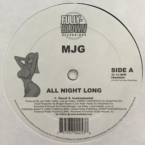 12inch Record MJG (THE NEW MARY JANE GIRLZ) - All Night Long FB200025 Fully-Blown Rec 2002 US Rap & Hip-Hop/R&B Used
12inch Record MJG (THE NEW MARY JANE GIRLZ) - All Night Long FB200025 Fully-Blown Rec 2002 US Rap & Hip-Hop/R&B Used