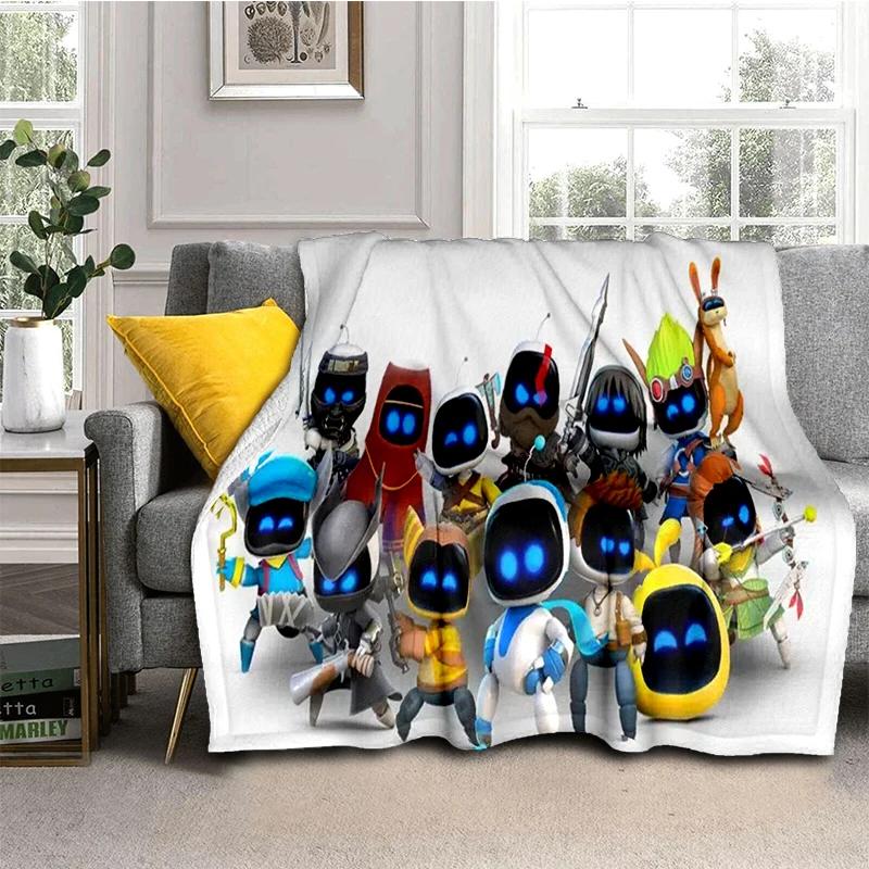 New 29 Style Astro Bot Game Cartoon Robot Gift Blanket,Soft Throw Blanket for Home Bedroom Bed Sofa Travel Picnic Cover Kids 75x90cm
New 29 Style Astro Bot Game Cartoon Robot Gift Blanket,Soft Throw Blanket for Home Bedroom Bed Sofa Travel Picnic Cover Kids 75x90cm