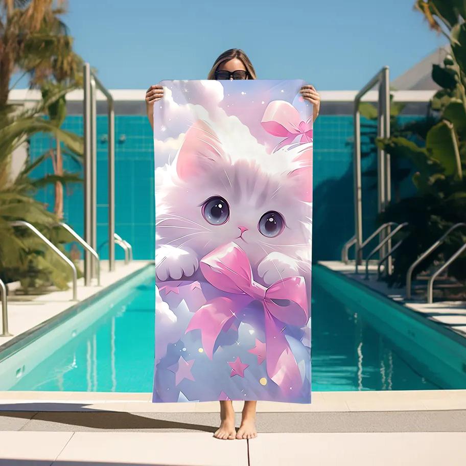 Large Bath Towels Kitten Bathroom Gym Towel Personal Care Sauna Spa Quick Drying Towels Bathroom Set Accessories For Home Beach W40*H60(CM)
Large Bath Towels Kitten Bathroom Gym Towel Personal Care Sauna Spa Quick Drying Towels Bathroom Set Accessories For Home Beach W40*H60(CM)