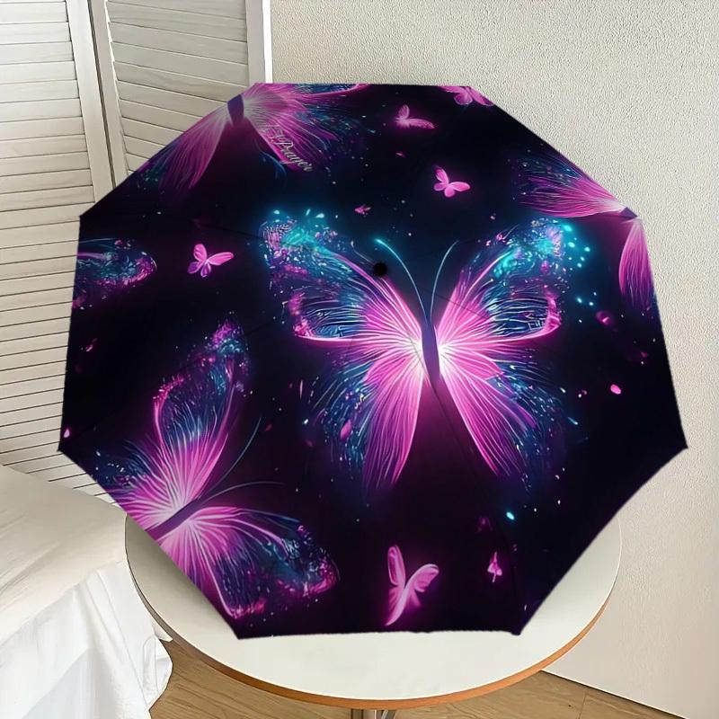 1pc Neon Butterfly Dreamscape Umbrella with Plastic Handle,Suitable for All Seasons Home Travel Outdoor UmbrellaDD712
1pc Neon Butterfly Dreamscape Umbrella with Plastic Handle,Suitable for All Seasons Home Travel Outdoor UmbrellaDD712