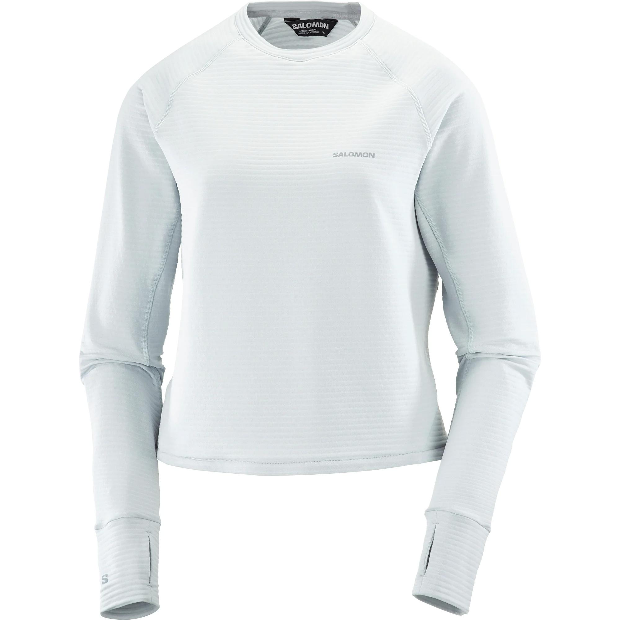 Salomon Essential Lightwarm Thermal Crew Neck Quick-Dry Fleece Top Women tops C27572 L
Salomon Essential Lightwarm Thermal Crew Neck Quick-Dry Fleece Top Women tops C27572 L
