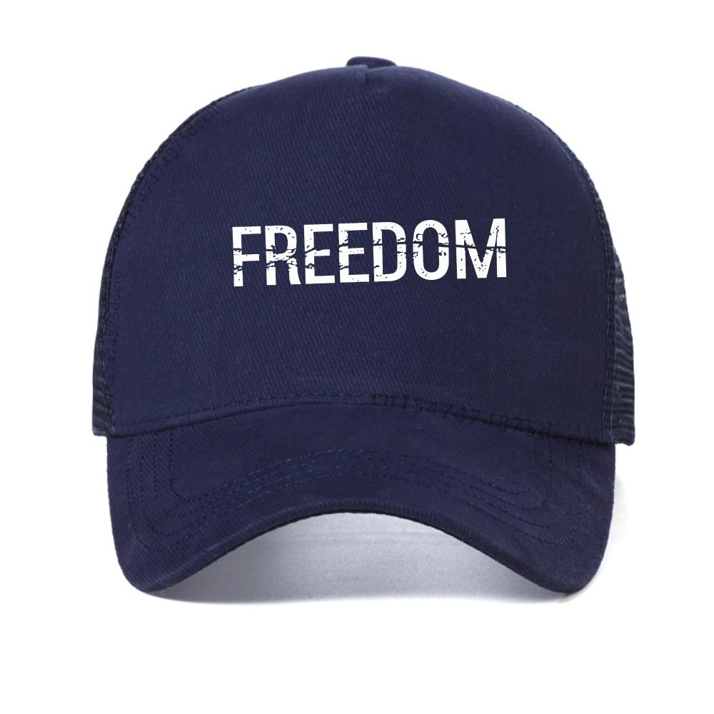 Freedom Baseball Cap Men s mesh Snapback Hat Outdoor Fashion Visor Caps unisex Casual trucker Cap breathable adjustable hats Adjustable темно-синього кольору
Freedom Baseball Cap Men s mesh Snapback Hat Outdoor Fashion Visor Caps unisex Casual trucker Cap breathable adjustable hats Adjustable темно-синього кольору