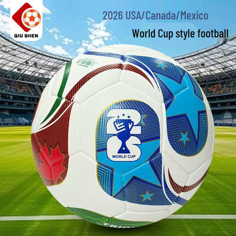 2026 World Cup Official Adult Size 5 PU Football - USA, Mexico, Canada Edition Size 5 In Stock (Handmade PU + Cloth Liner)
2026 World Cup Official Adult Size 5 PU Football - USA, Mexico, Canada Edition Size 5 In Stock (Handmade PU + Cloth Liner)