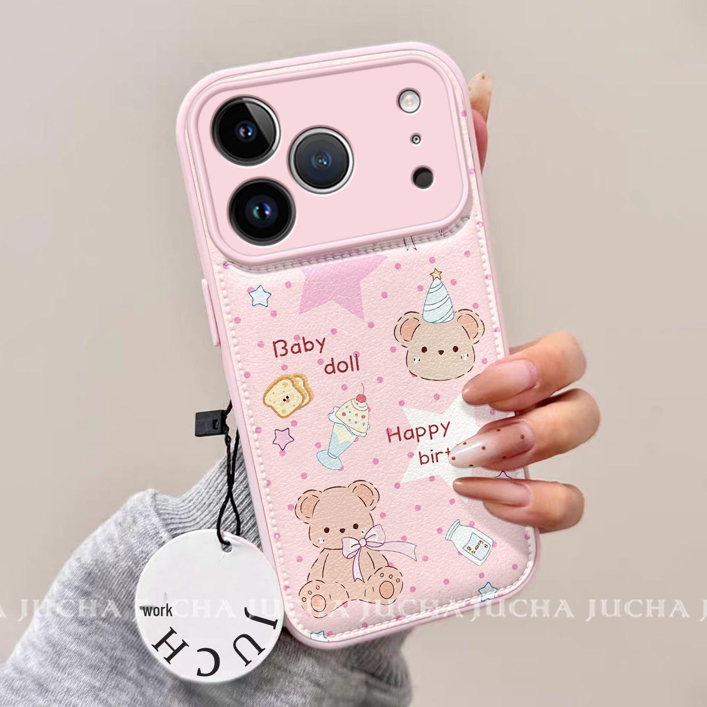 Polka Dot Bear Lanyard Case: Compatible with iPhone 17 Pro Max, 16 Plus, and 15 12 Pro Max
Polka Dot Bear Lanyard Case: Compatible with iPhone 17 Pro Max, 16 Plus, and 15 12 Pro Max