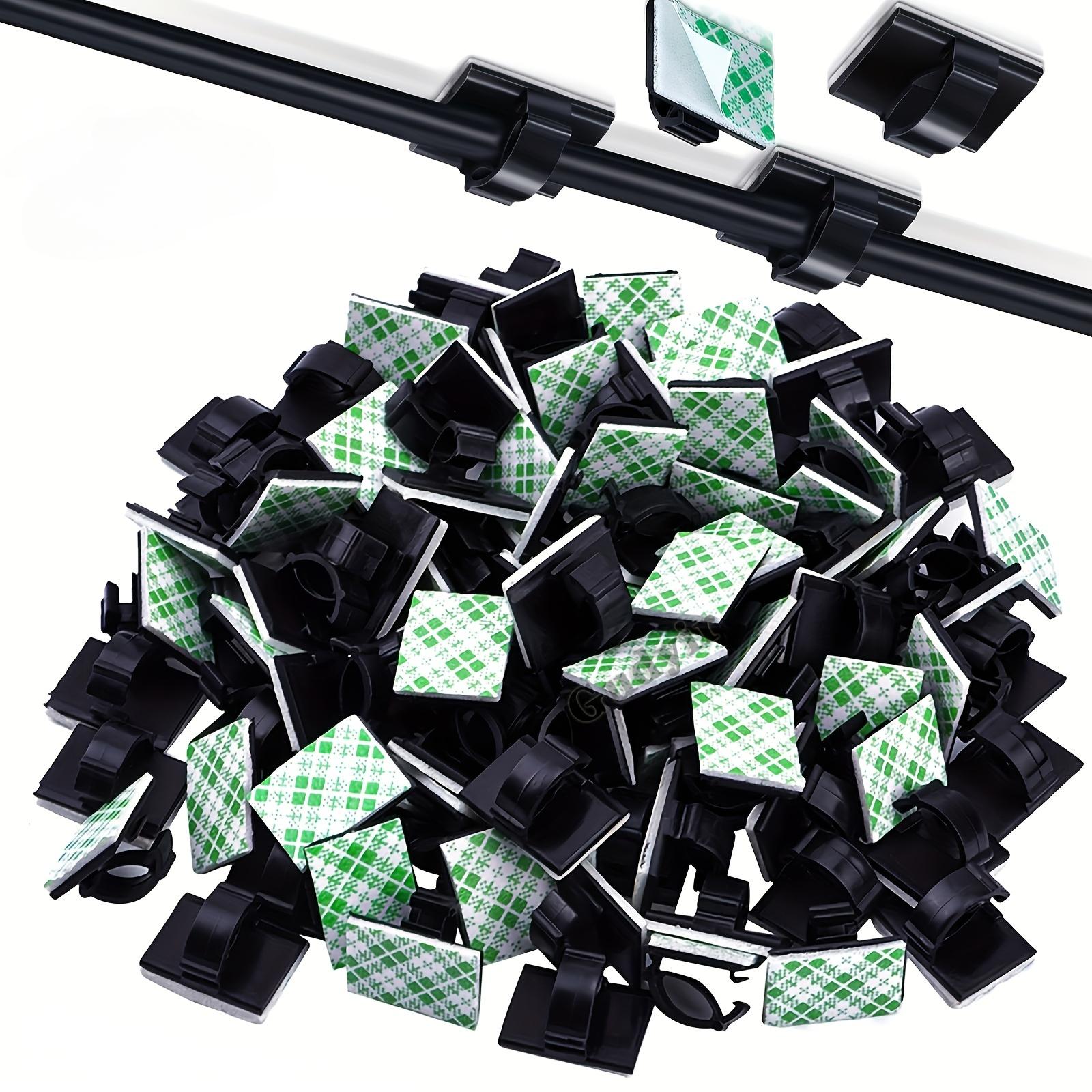 50pcs Adhesive Cable Clips Wire Clips Cable Wire Management Wire Cable Holder Clamps Cable Tie Holder For Car, Office And Home
50pcs Adhesive Cable Clips Wire Clips Cable Wire Management Wire Cable Holder Clamps Cable Tie Holder For Car, Office And Home