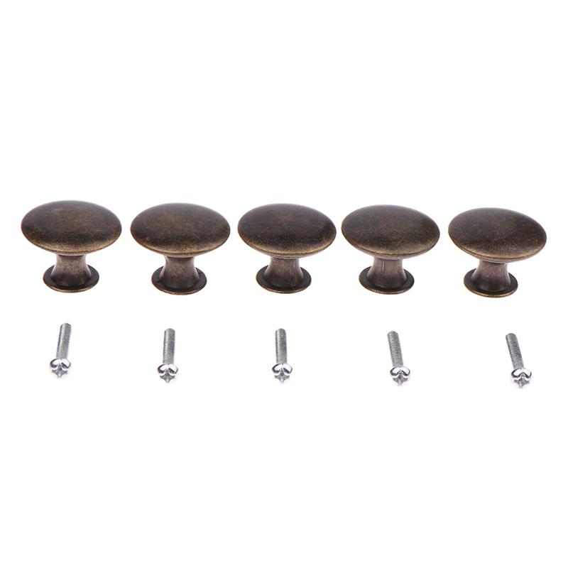 5Pcs Vintage Cabinet Knobs With Screws Antique Bronze Cupboard Door Single Hole Pull Knob Round Zinc Alloy Drawer Pulls бронзовий
5Pcs Vintage Cabinet Knobs With Screws Antique Bronze Cupboard Door Single Hole Pull Knob Round Zinc Alloy Drawer Pulls бронзовий