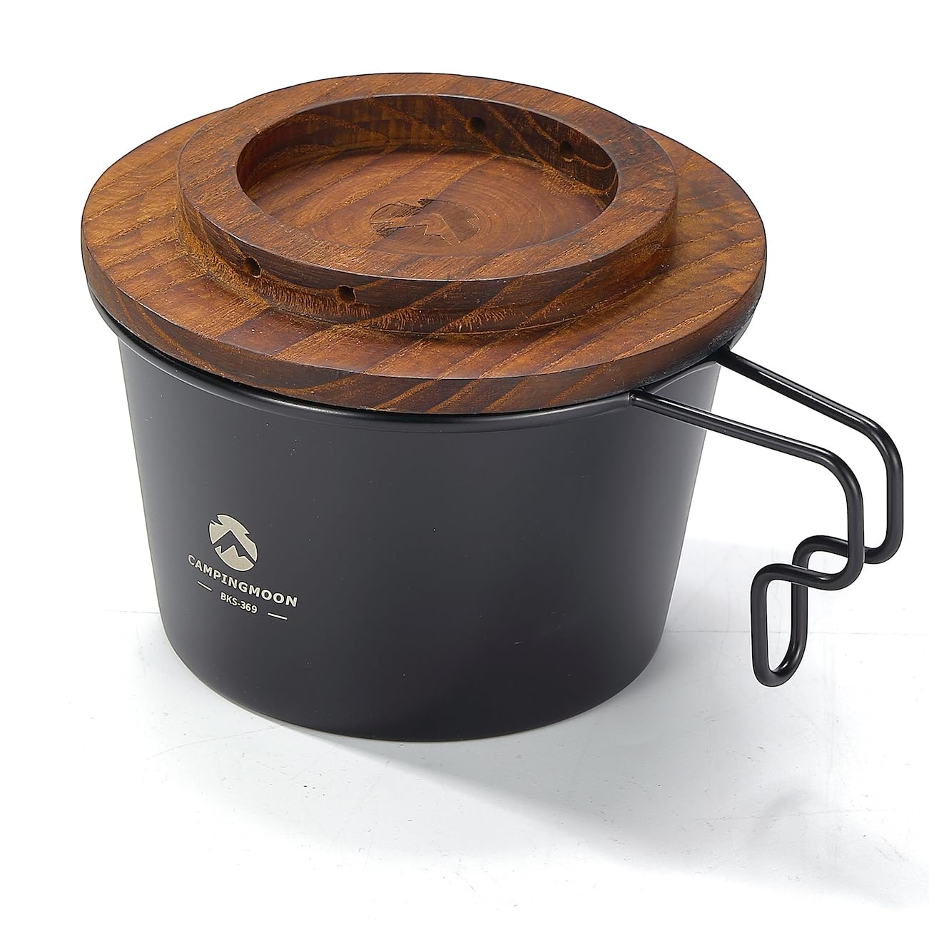 CAMPING MOON Deep Sierra Cup, 600ml, Outdoor Camping, Black, Deep Lid, Walnut, BKS369MG
CAMPING MOON Deep Sierra Cup, 600ml, Outdoor Camping, Black, Deep Lid, Walnut, BKS369MG