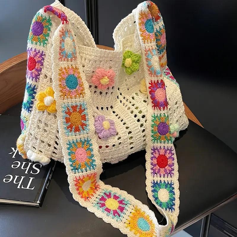 Designer Flower Knitted Handbags Female Large Capacity Totes Women s Pack Summer Beach Bag Purses Hollow Woven Shoulder Bags 1PCS чёрный
Designer Flower Knitted Handbags Female Large Capacity Totes Women s Pack Summer Beach Bag Purses Hollow Woven Shoulder Bags 1PCS чёрный