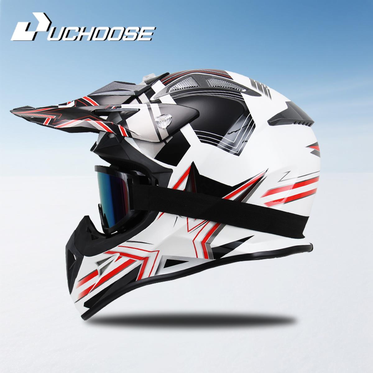 Uchoose High Quality Motorcycle Off Road Racing Helmet ATV Forest DH Mountain Bike Full Helmet DOT Approved Gift goggles S
Uchoose High Quality Motorcycle Off Road Racing Helmet ATV Forest DH Mountain Bike Full Helmet DOT Approved Gift goggles S