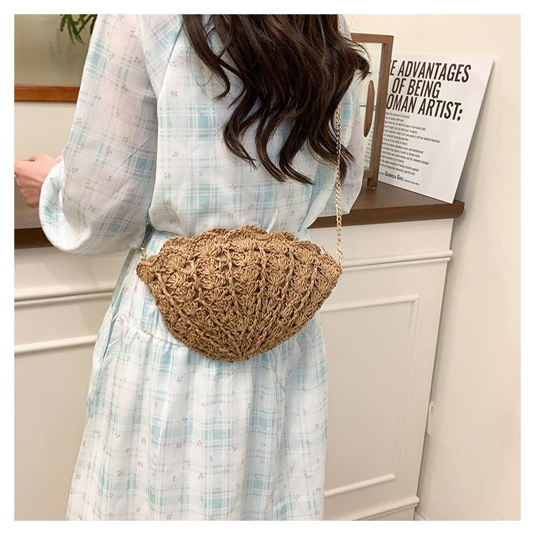 Shell crossbody straw woven bag new fashion hollow fan straw bag woven bag women s seaside vacation beach bag белый
Shell crossbody straw woven bag new fashion hollow fan straw bag woven bag women s seaside vacation beach bag белый