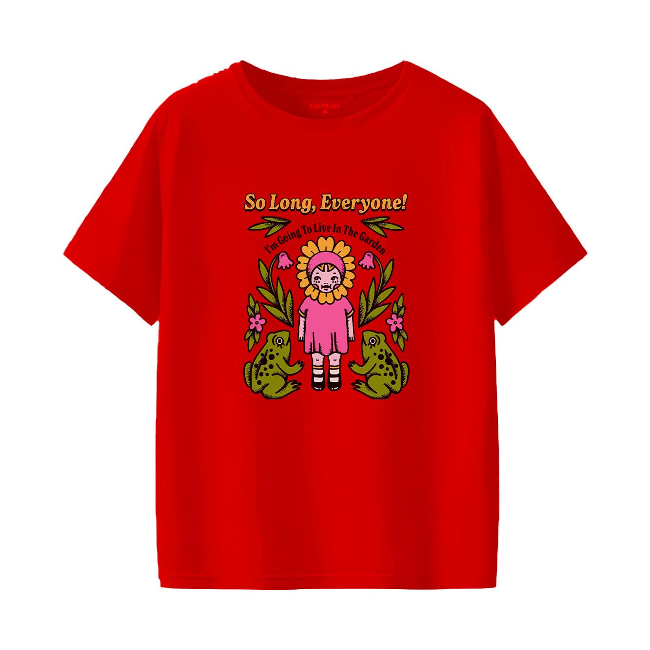 Retro style cartoon printed short sleeved round neck versatile fashion Womens Tshirt for spring and summer 4XL
Retro style cartoon printed short sleeved round neck versatile fashion Womens Tshirt for spring and summer 4XL